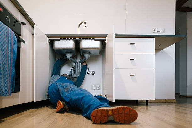 Professional Plumbing technician working in Salem, UT